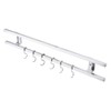 Stainless Steel Magnetic Knife Holder Wall Mounted Double Bar Kitchen