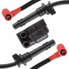 Polaris New Ignition Coil with Spark Plug Wires for Polaris
