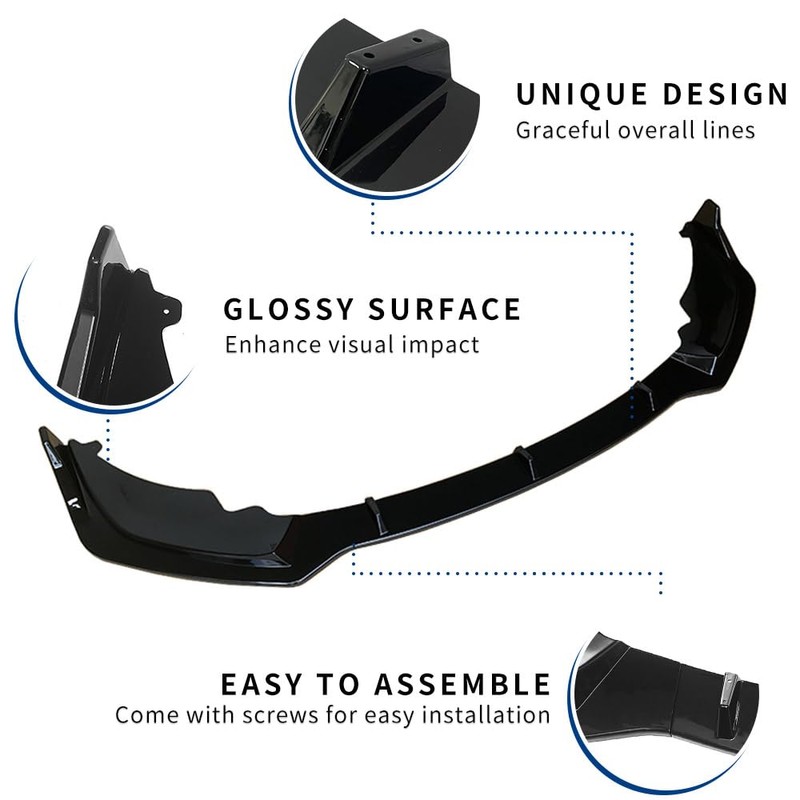 XPHAZZ Front Lip Compatible with 2-Series 2022-2024 F44 Gran Coupe