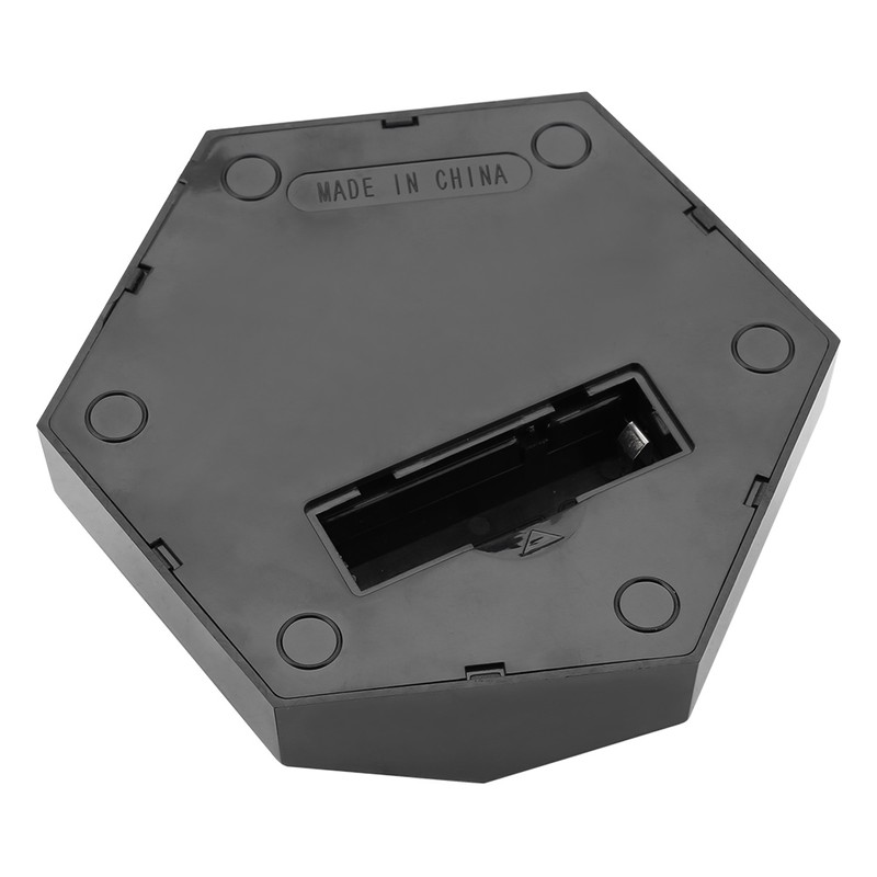 360 Rotating Solar Power Showcase LED Light Turntable Watch Jewelry