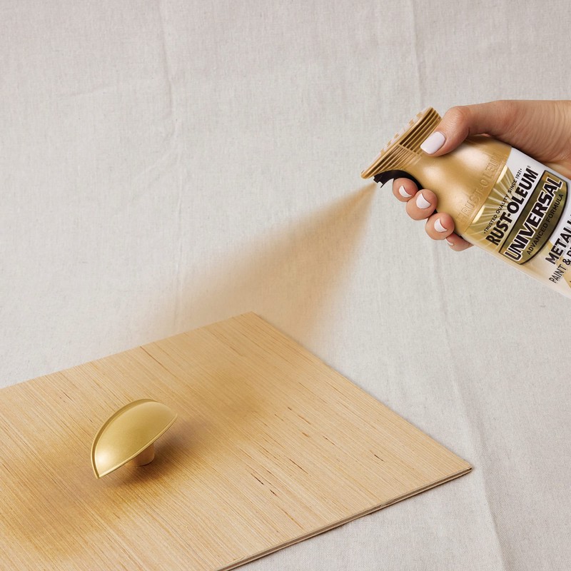 Rust-Oleum 245221-6PK Universal All Surface Metallic Spray Paint, 11 oz,