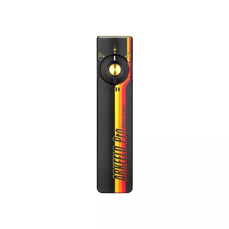 Olight Arkfeld Pro Racing Stripe CW Flat Flashlight w/LED Light/UV/Laser