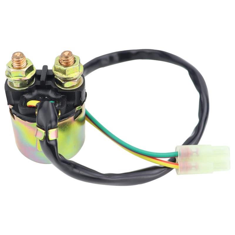 STABSOLI Starter Motor & Solenoid Relay & Ignition Switch for