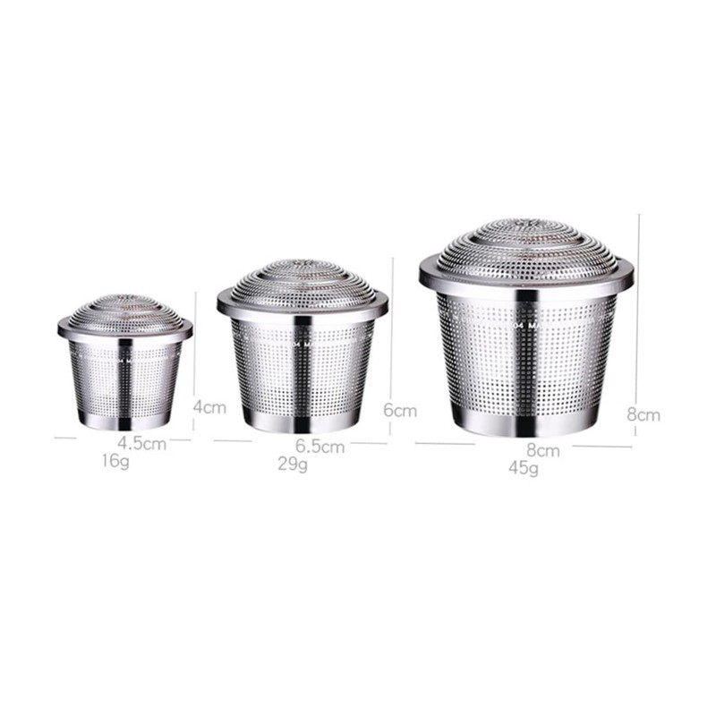 LABRIMP Loose Leaf Tea Strainer Infuser Stainless Steel Mesh Easy