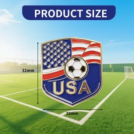 2026 World Cup National Team Pin Badge,Collectible Metal Enamel Brooch for Football Fans,Team Spirit Jersey Hat Clip on Souvenir Memorabilia Decorations Gifts