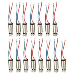 BestTong DC 1.5V 3V 8000RPM-12000RPM Vibration Vibrating Motors Micro Coreless Brushed Motors 4mm x 17mm Pack of 15