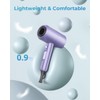 SHRATE Lightweight Ionic Hair Dryer with Diffuser - Powerful 1800W