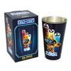 Pac Man Glass, Multi-Colour, 9 x 9 x 15 cm