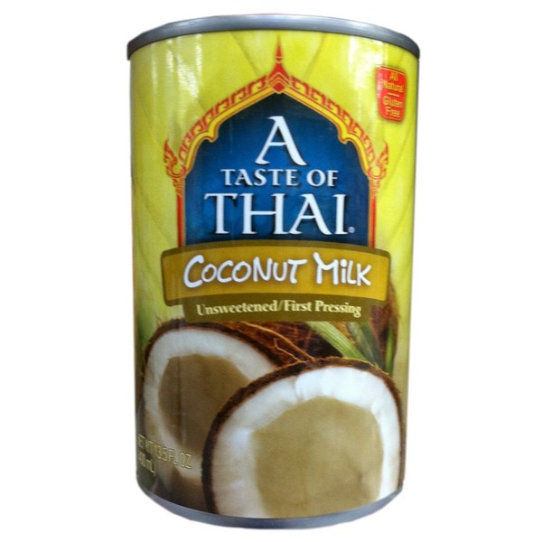 A Taste of Thai Gluten-Free COCONUT MILK 13.5oz (10 pack)