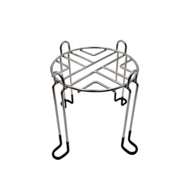 Finerfilters Small Stainless Steel Stand for British Berkefeld Gravity Water Filter System - 8" Tall, 220mm Width Suitable for 6L System
