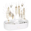 QWORK® Antlers Jewellery Organiser Stand Necklace Tree with Storage Drawer