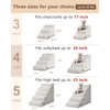 Aodisman Dog Stairs for Small Dogs,3 Step Dog Ramp for