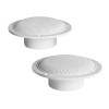 Herdio 2 Set 4" Marine Bluetooth Boat Ceiling Speakers for
