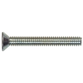 The Hillman Group, zinc 101066 8-32-Inch x 3-Inch Flat Head Phillips Machine Screw, 100-Pack, 3 inches