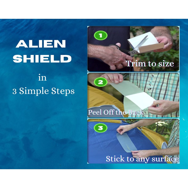 Alien Shield Transparent Sealing Tape Waterproof Repair Tape Adhesive Strips