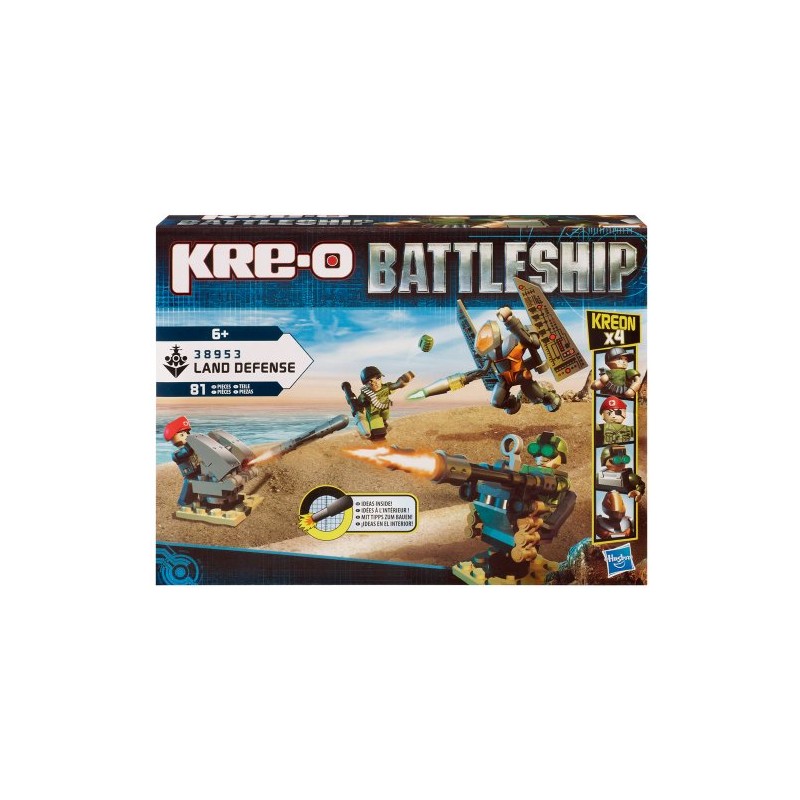 Hasbro 38953148 - KRE-O Battleship Land Defense Battle Pack -