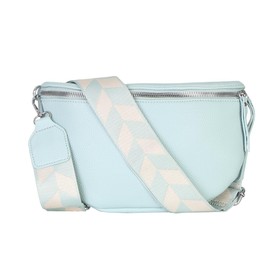 Women's Bum Bag Stylish Shoulder Bag Waist Bag Body Bag Belt Crossbody Bag Shoulder Bag with Adjustable Strap 25, mint, Belt bag