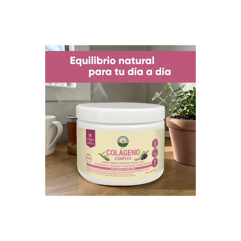 Péptidos De Colágeno, Biotina, Resveratrol + 300 G Pasiguaro