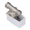 G1/2 Water Inlet Solenoid Valve Anti Backflow Removable Filter Screen