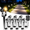 YGS-Tech All-in-One Low Voltage Landscape Lighting Kit, 8-Pack Landscape Lights