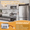 2 Packs EAGLEGGO W11462342 Refrigerator LED Light Module for Whirlpool,