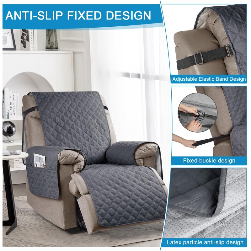 TAOCOCO Funda de sofá Recliner - Funda Protectora impermeable para