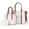 Montana West 3PCS Purses for Women Tote Bag and Wallet
