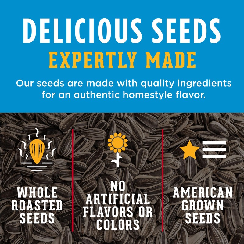 DAVID Seeds Roasted and Salted Spicy Queso Jumbo Sunflower Seeds,