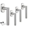 Stahlia Window Handles Brushed Stainless Steel (Pack of 4) Window