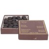 50pcs/box 12mm Cue Tips Kit Snooker Red Leather Cue Stick