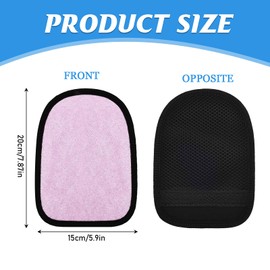 JRYGAC Pack of 2 Sand Remover Beach, Sand Remover for the Beach, Beach Essentials Sand Removal Gloves and Sand Screen Sand Remover, for Surfing, Summer Party, Beach Holidays (15 x 20 cm)