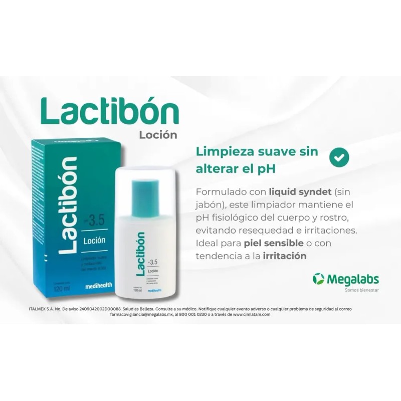 Lactibon Loción Limpiadora/ Restauradora 120ml
