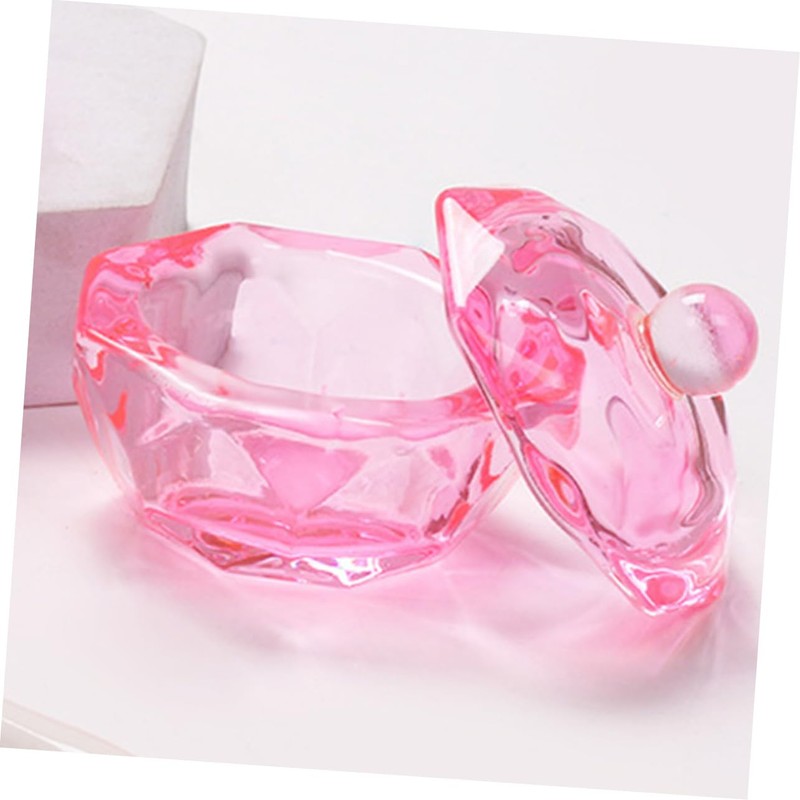 FRCOLOR Nail Art Tools 2pcs Crystal Dappen Dish Acrylic Powder