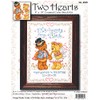 Design Works Two Hearts Wedding Sampler Cross Stitch Kit, Multi-Colour