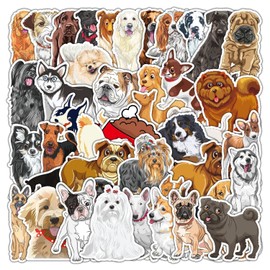 Poodle Stickers 50 Pack Laptop Stickers,Vinyl Waterproof Stickers for Water Bottles Skateboard Scrapbook Bike Computer,Phone,-Graffiti Stickers Pack for Teens Girls Kids Adults(Poodles Dog)
