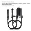 MOTO1988 2set of Ignition Coil & Spark Plug Cap For