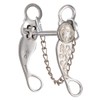 Les Vogt Roper Dogbone Snaffle w/Swivel Cheeks Bit