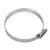 10Pcs Narrow Band 12mm Steel Adjustable Hose Clamp Hoop 59-82mm