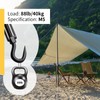 RiaYer 5PCS M5 Hook & Eye Turnbuckle 304 Stainless Steel