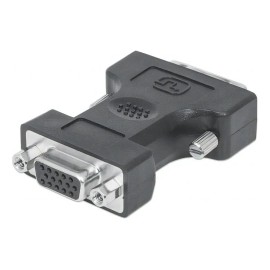 Conector Adaptador Manhattan Vga Hembra A Dvi Macho 328883