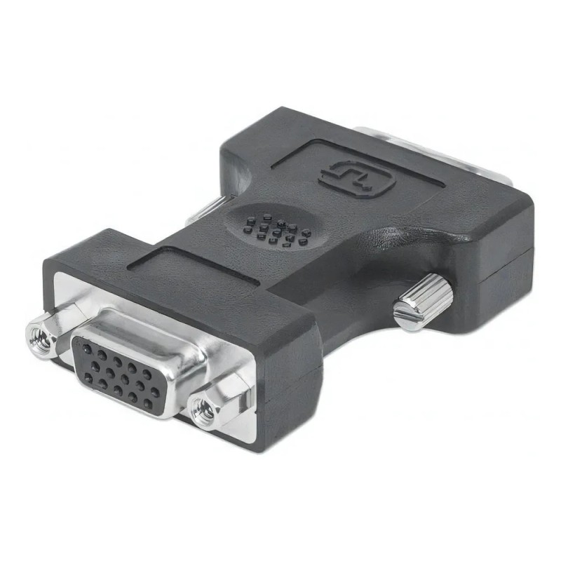 Conector Adaptador Manhattan Vga Hembra A Dvi Macho 328883