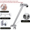 NearMoon Rain Shower Head with 11'' Adjustable Arm, High Pressure
