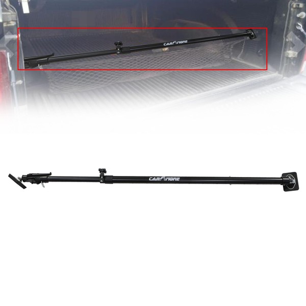 Ratcheting Cargo Bar - Adjustable from 40"-70" Length to Fit All Modern Cars,SUV,Without Storage Net