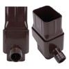 Rainwater Collection System, Efficient Diverter Kit for Roof Rain, Plant