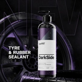 Darkside Alto Brillo Llanta Goma Larga Duracion 500 Ml Negro
