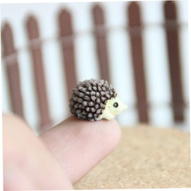 BESPORTBLE 3sets Cartoon Animal Miniature -Resin Hedgehog Ornament Perfect for DIY Landscape Home Decor 10pcs*3
