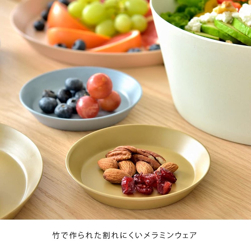 ideaco Small Plate Small Dish Black Plate 4.3 inches (11