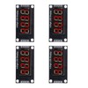 4 Sets Digital Tube Display Module LED 4 Digit 7