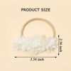 Kenjudess Stretchy Baby Girl Flower Headbands Elastic Nylon Floral Hairbands