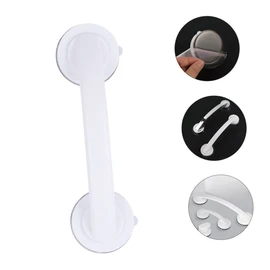Ipetboom Shower Grab Bars with Powerful Suction Cup Punch Support Handle for Smooth Surfaces for Bathroom Safety and Elderly Assistance